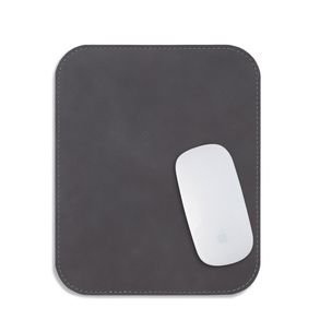 Solo Pelle Leder-Mousepad – 26x20 Cm, Vintage Braun, Handgefertigt In Europa, Mit Antirutschfunktion